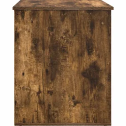 vidaXL Kattenhuis Gerookt eiken 53 x 52 x 62 cm Bewerkt hout