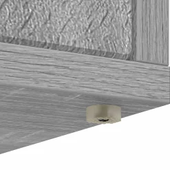 vidaXL Kattenhuis Grijs Sonoma 51 x 30 x 42,5 cm Bewerkt hout