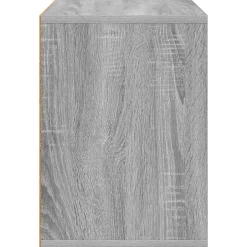 vidaXL Kattenhuis Grijs Sonoma 51 x 30 x 42,5 cm Bewerkt hout