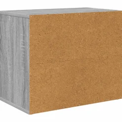 vidaXL Kattenhuis Grijs Sonoma 51 x 30 x 42,5 cm Bewerkt hout