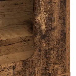 vidaXL Kattenhuis Oud hout 51 x 30 x 52 cm Bewerkt hout