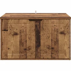 vidaXL Kattenhuis Oudhout 85 x 55 x 50,5 cm Bewerkt hout