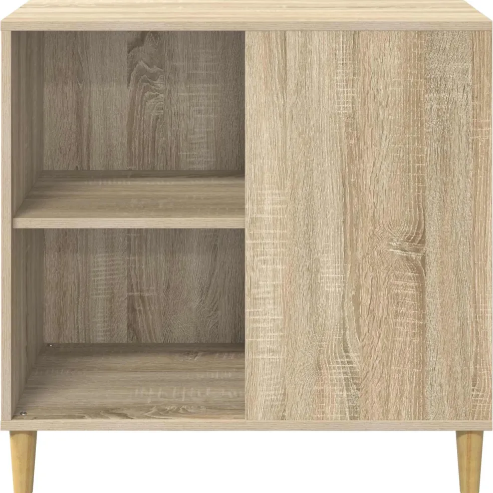 vidaXL Kattenhuis Sonoma Eiken 72 x 42,5 x 70 cm Bewerkt hout