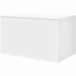 vidaXL Kattenhuis Wit 85 x 55 x 50,5 cm Bewerkt hout