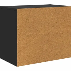 vidaXL Kattenhuis Zwart 51 x 30 x 42,5 cm Bewerkt hout