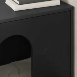 vidaXL Kattenhuis Zwart 51 x 30 x 52 cm Bewerkt hout