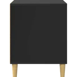 vidaXL Kattenhuis Zwart 42,5 x 40 x 53 cm Bewerkt hout