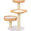 vidaXL Kattenkrabpaal met sisal krabpaal zeegras