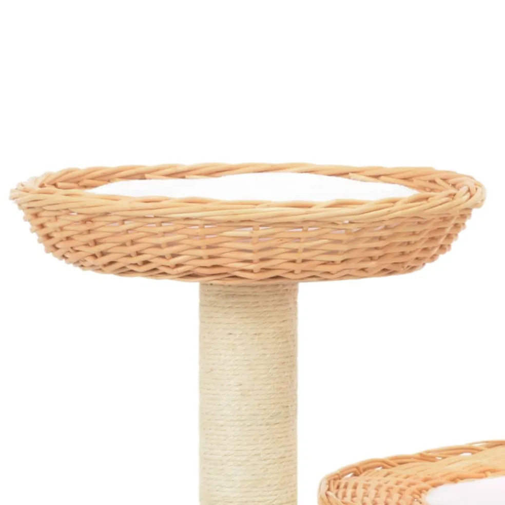 vidaXL Kattenkrabpaal met sisal krabpaal zeegras