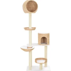 vidaXL Kattenkrabpaal met sisal krabpaal zeegras