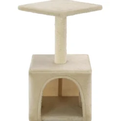 vidaXL Kattenkrabpaal met sisal krabpaal 55 cm beige