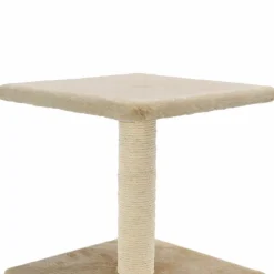 vidaXL Kattenkrabpaal met sisal krabpaal 55 cm beige