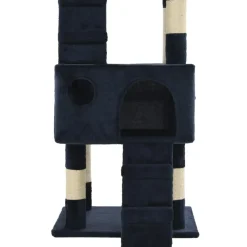 vidaXL Kattenkrabpaal met sisal krabpalen 170 cm blauw