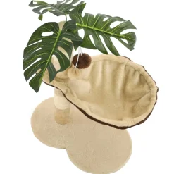 vidaXL Kattenkrabpaal met sisal krabpaal 50 cm beige en bruin