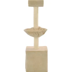 vidaXL Kattenkrabpaal met sisal krabpalen 105 cm beige