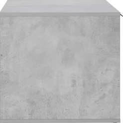 vidaXL Kattenkrat meubel Betongrijs 100 x 49 x 45 cm Bewerkt hout