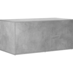 vidaXL Kattenkrat meubel Betongrijs 100 x 49 x 45 cm Bewerkt hout