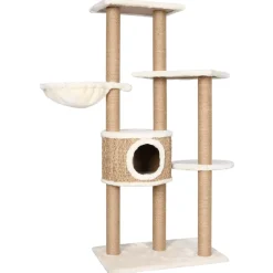 vidaXL Kattenmeubel met krabpalen 126 cm zeegras