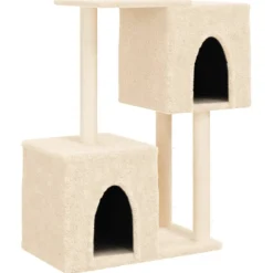 vidaXL Kattenmeubel met sisal krabpalen 96,5 cm lichtgrijs