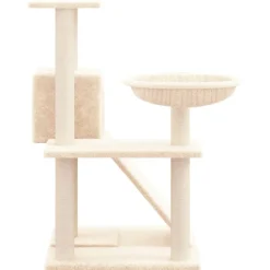 vidaXL Kattenmeubel met sisal krabpalen 50 cm lichtgrijs