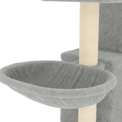 vidaXL Kattenmeubel met sisal krabpalen 83 cm lichtgrijs