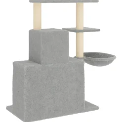 vidaXL Kattenmeubel met sisal krabpalen 83 cm lichtgrijs