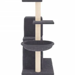vidaXL Kattenmeubel met sisal krabpalen 183 cm crèmekleurig
