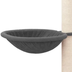 vidaXL Kattenmeubel met sisal krabpalen 94,5 cm donkergrijs
