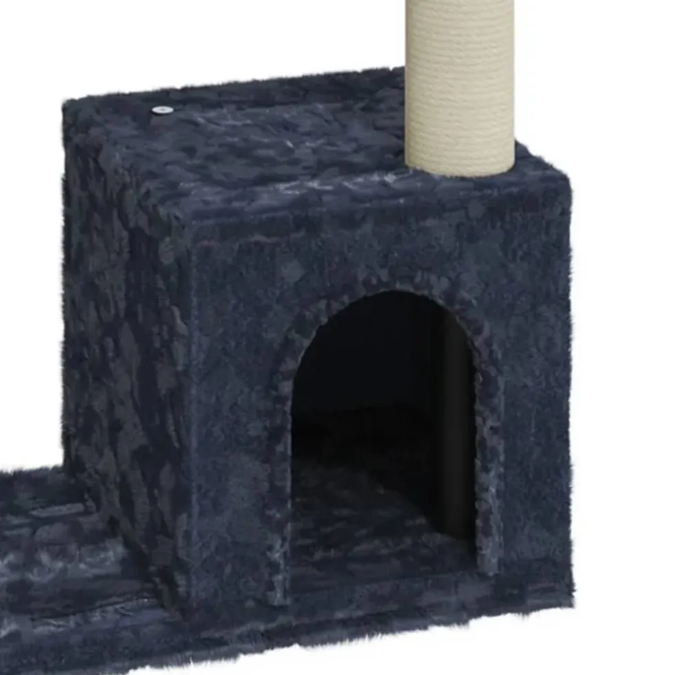 vidaXL Kattenmeubel met sisal krabpalen 70 cm donkergrijs