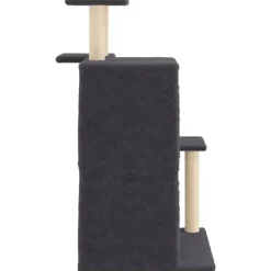 vidaXL Kattenmeubel met sisal krabpalen 97 cm donkergrijs
