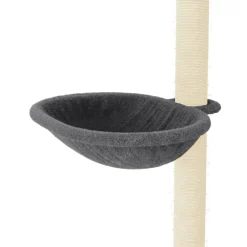 vidaXL Kattenmeubel met sisal krabpalen 95 cm donkergrijs