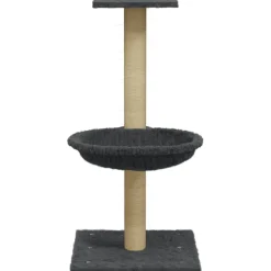 vidaXL Kattenmeubel met sisal krabpaal 74 cm donkergrijs