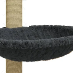 vidaXL Kattenmeubel met sisal krabpaal 74 cm donkergrijs