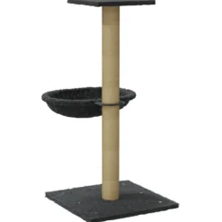 vidaXL Kattenmeubel met sisal krabpaal 74 cm donkergrijs