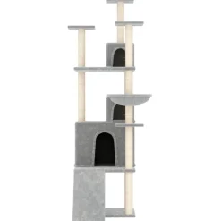 vidaXL Kattenmeubel met sisal krabpalen 175 cm lichtgrijs