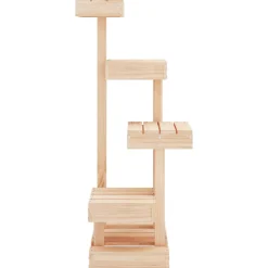 vidaXL Kattenmeubel 45,5x49x103 cm massief grenenhout