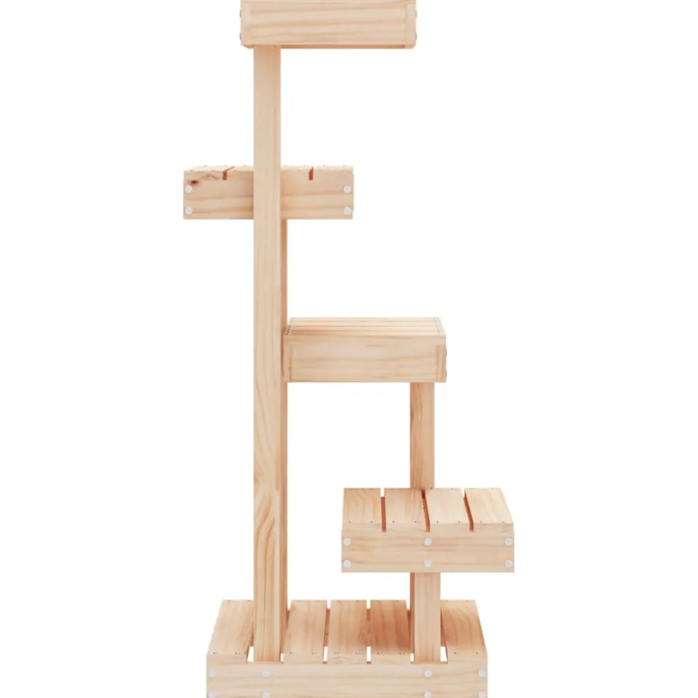 vidaXL Kattenmeubel 45,5x49x103 cm massief grenenhout