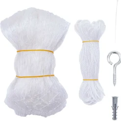 vidaXL Kattennet Transparant 3x2 m Nylon