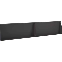 vidaXL Keerwand 2 st 100 x 12 x 30 cm Staal Zwart