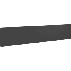 vidaXL Keerwand 2 st 100 x 12 x 30 cm Staal Zwart