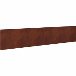 vidaXL Keerwand 2 st 100 x 12 x 30 cm weervast staal Roestkleurig