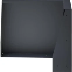 vidaXL Keerwand 50 x 50 x 30 cm Staal Antraciet