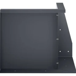 vidaXL Keerwand 50 x 50 x 30 cm Staal Antraciet