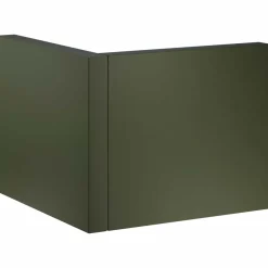 vidaXL Keerwand 50 x 50 x 30 cm Staal Olijfgroen