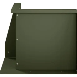 vidaXL Keerwand 50 x 50 x 30 cm Staal Olijfgroen