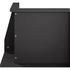 vidaXL Keerwand 50 x 50 x 30 cm Staal Zwart