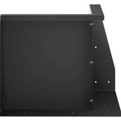 vidaXL Keerwand 50 x 50 x 30 cm Staal Zwart