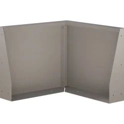 vidaXL Keerwand 50 x 50 x 30 cm weervast staal Roestkleurig