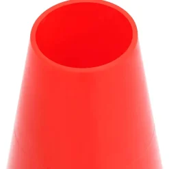 vidaXL Kegelset met ketting 10 m rood en wit