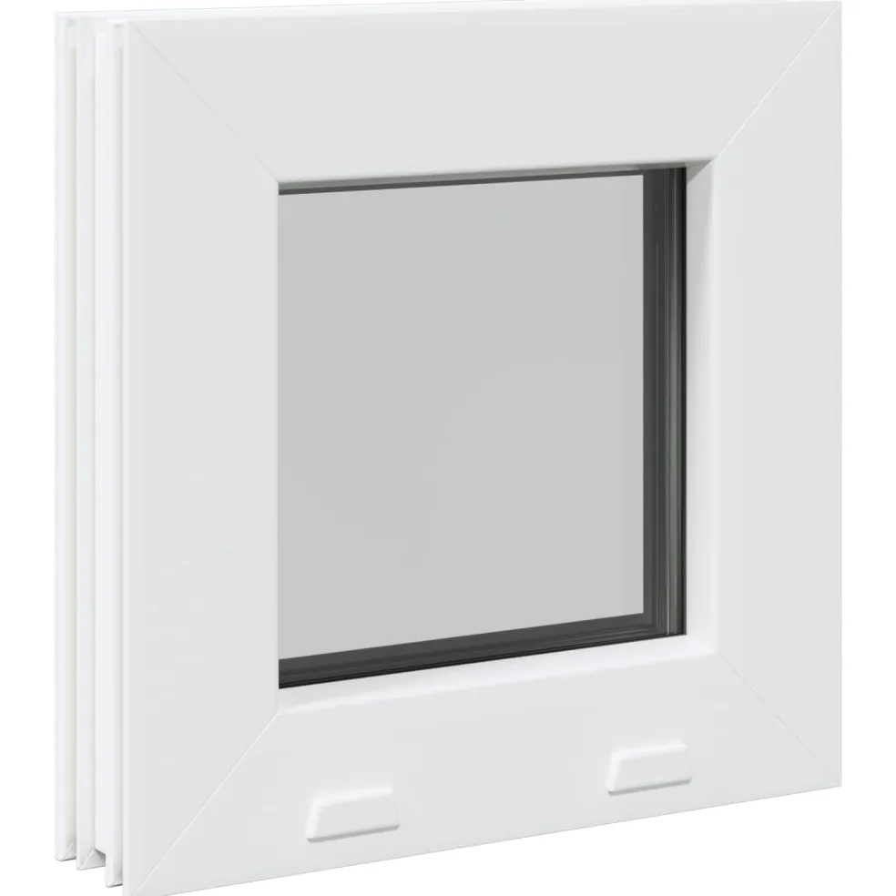 vidaXL Kelderraam interne kleur wit RISOR 30 x 30 cm